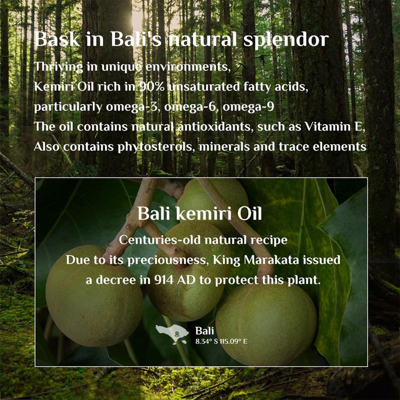 BaliAga Kemiri Oil – Organic Hair Care Essential Oil from Bali | Strengthen Hair, Nourish Scalp & Repair Split Ends