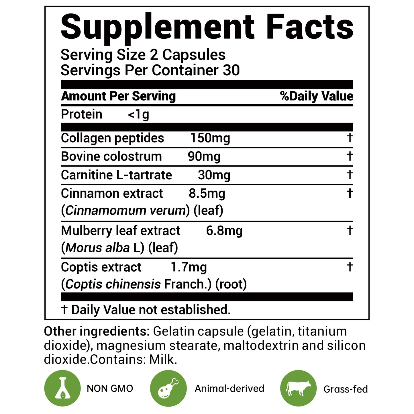 DrBioCare Collagen L-Carnitine Complex – Supports Skin Elasticity & Fat Metabolism