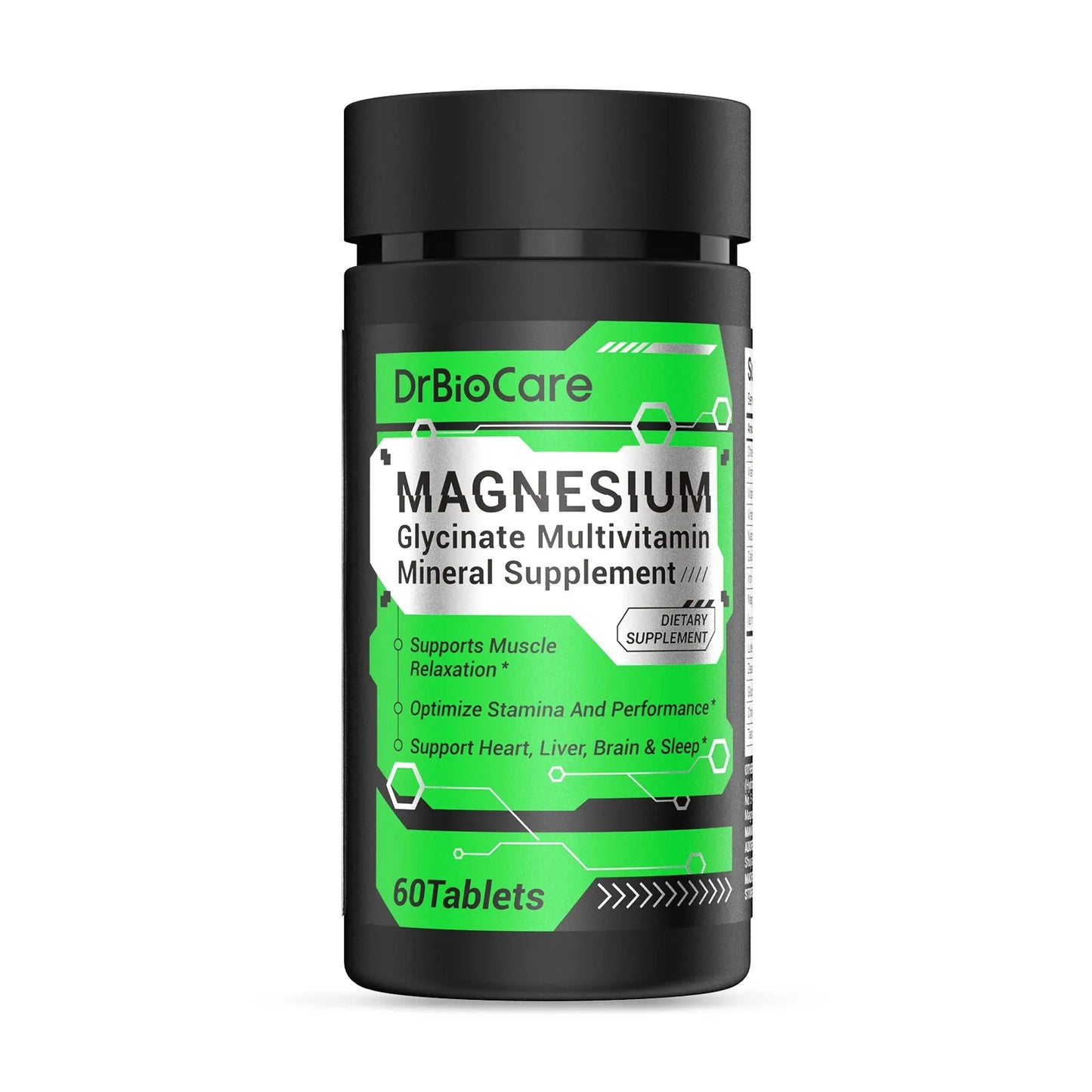 High-Absorption Magnesium Glycinate – Energy, Relaxation & Sleep Support