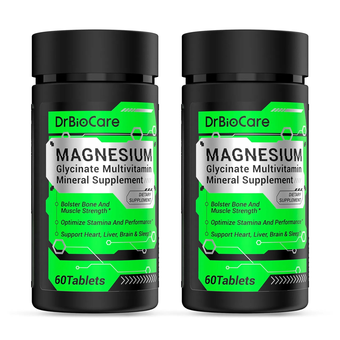 High-Absorption Magnesium Glycinate – Energy, Relaxation & Sleep Support
