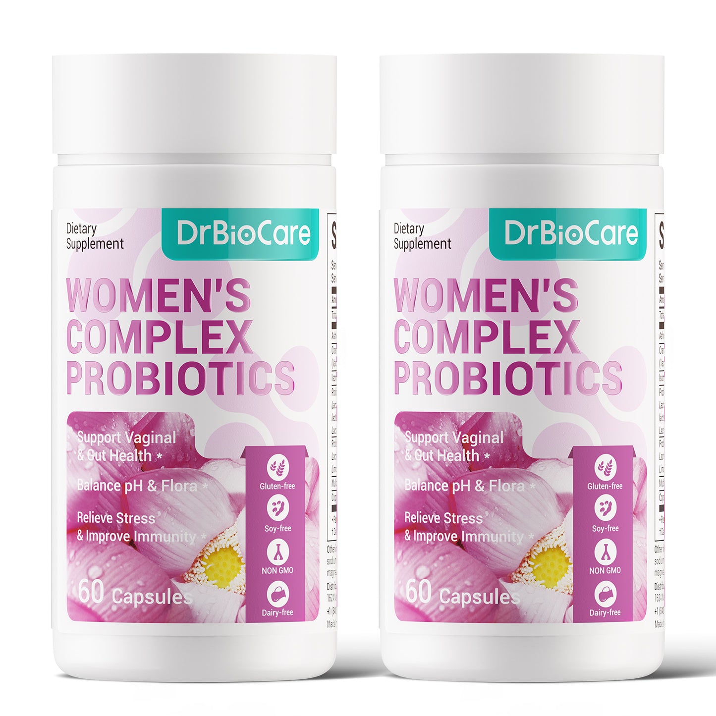 Drbiocare Women's Probiotics for Vaginal, Gut, Digestive & Immune Health