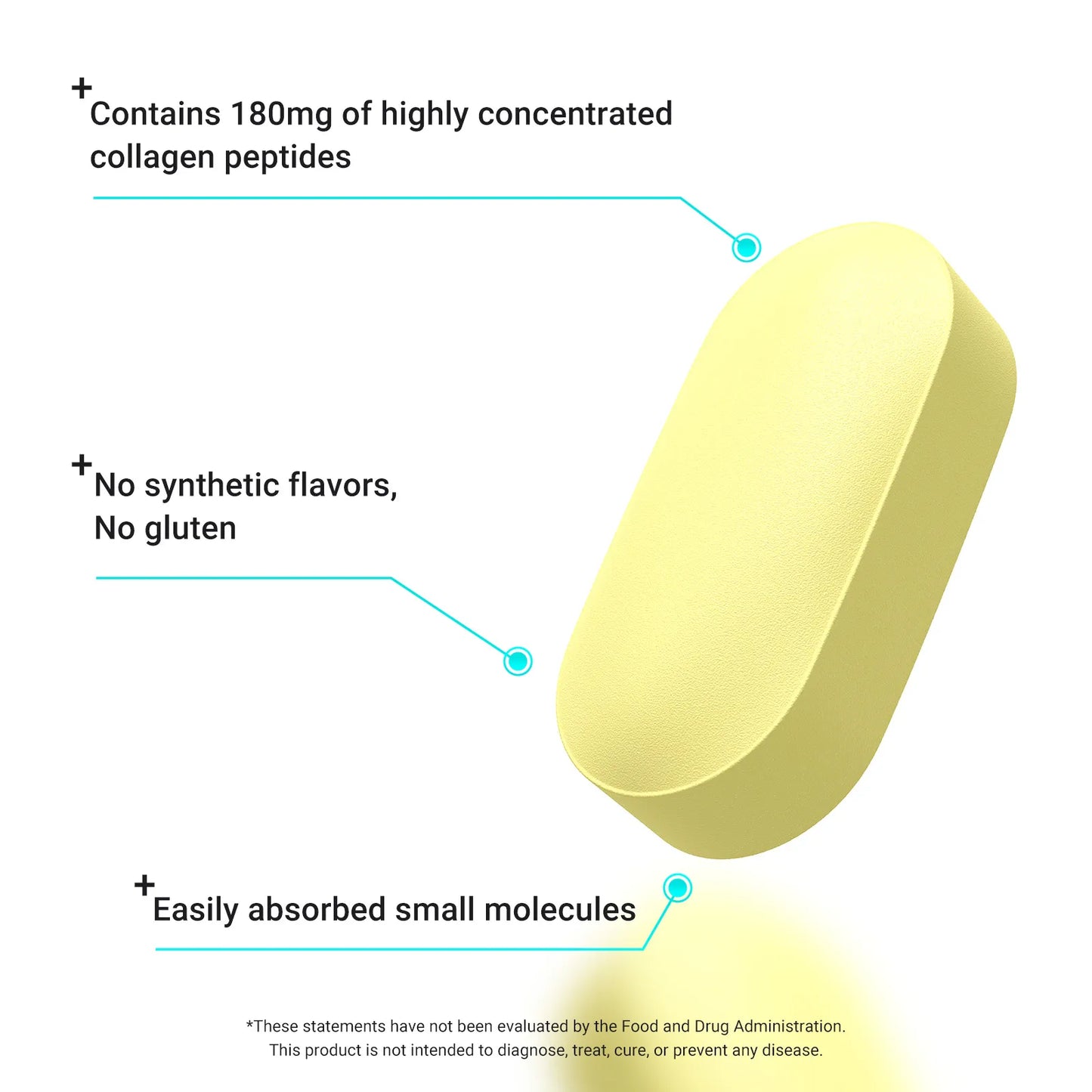 DrBioCare Collagen Peptides & Multivitamins – Skin, Hair & Nail Support Supplement