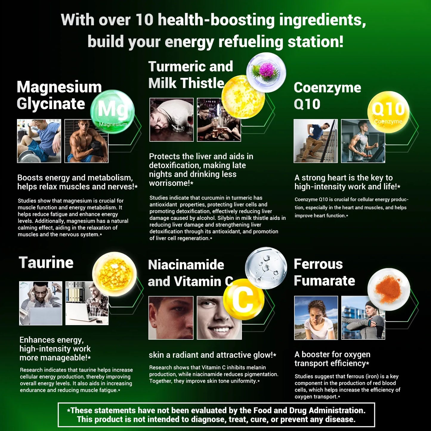 High-Absorption Magnesium Glycinate – Energy, Relaxation & Sleep Support