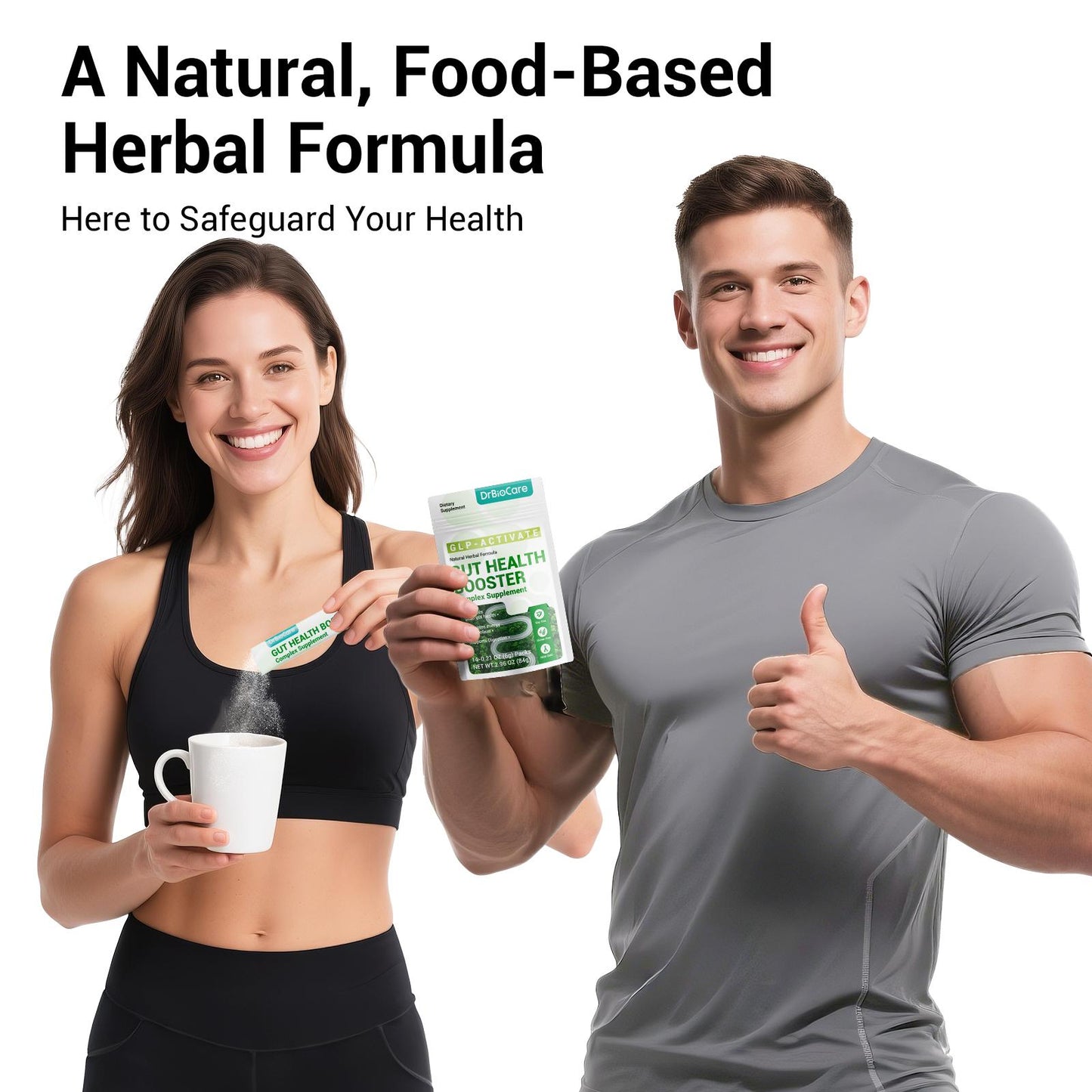 DrBioCare Gut Health Booster Complex Supplement, Promotes good gut health