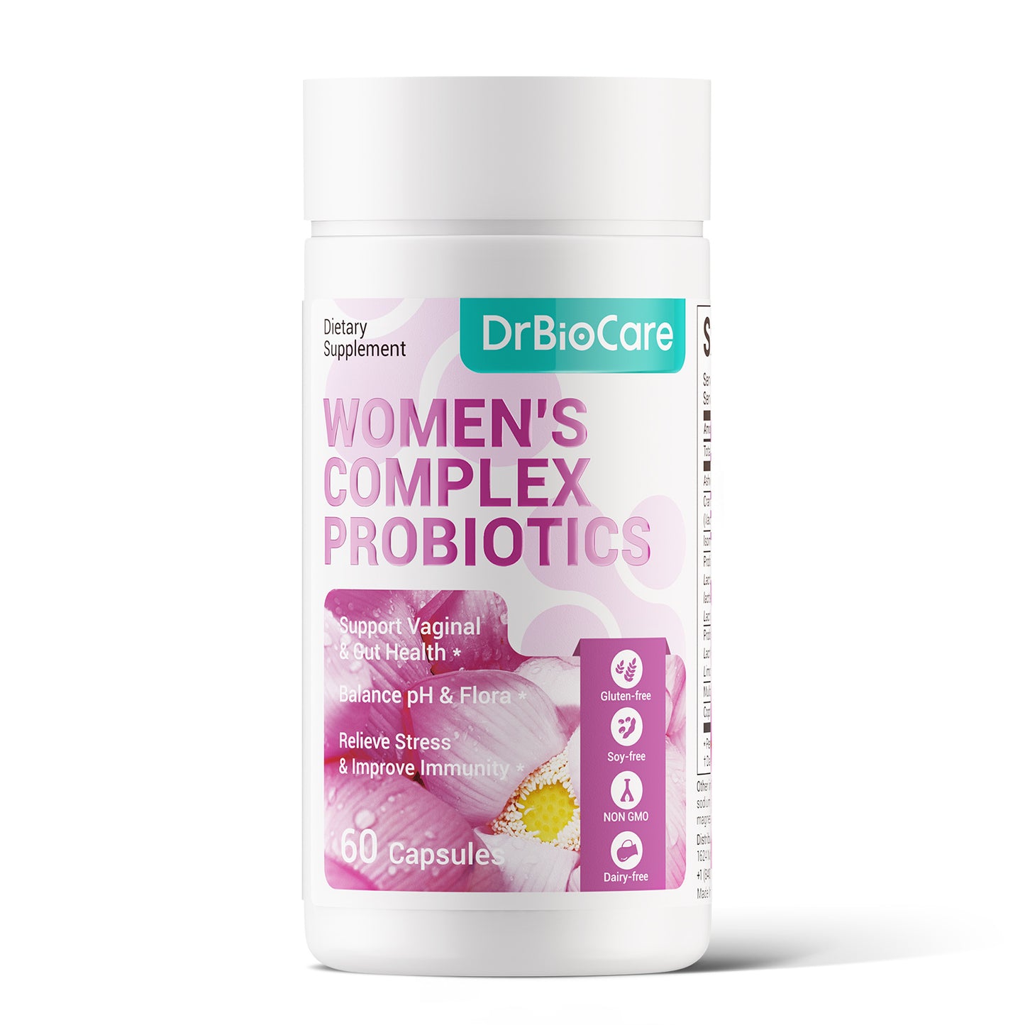 Drbiocare Women's Probiotics for Vaginal, Gut, Digestive &amp; Immune Health