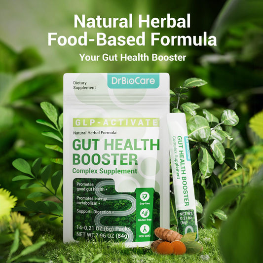 DrBioCare Gut Health Booster Complex Supplement, Promotes good gut health