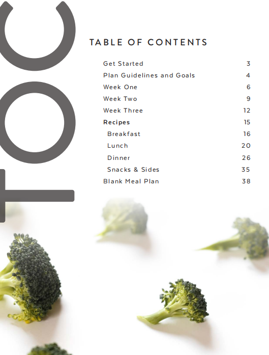 21-Day Meal Prep Guide and Recipe Ebook（Value: $29）